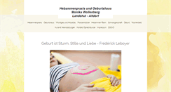 Desktop Screenshot of hebamme-wollenberg-altdorf.de